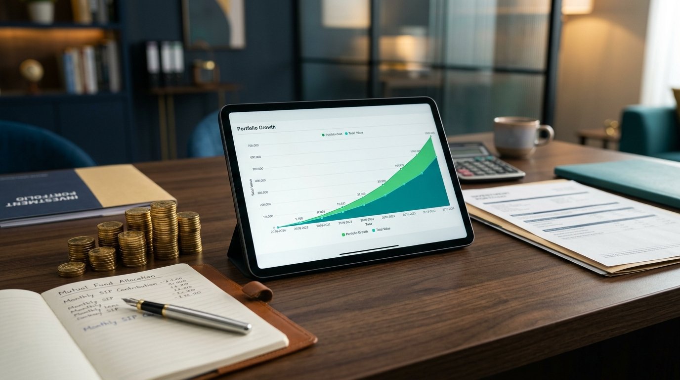 Mutual Fund Portfolio and SIP Growth